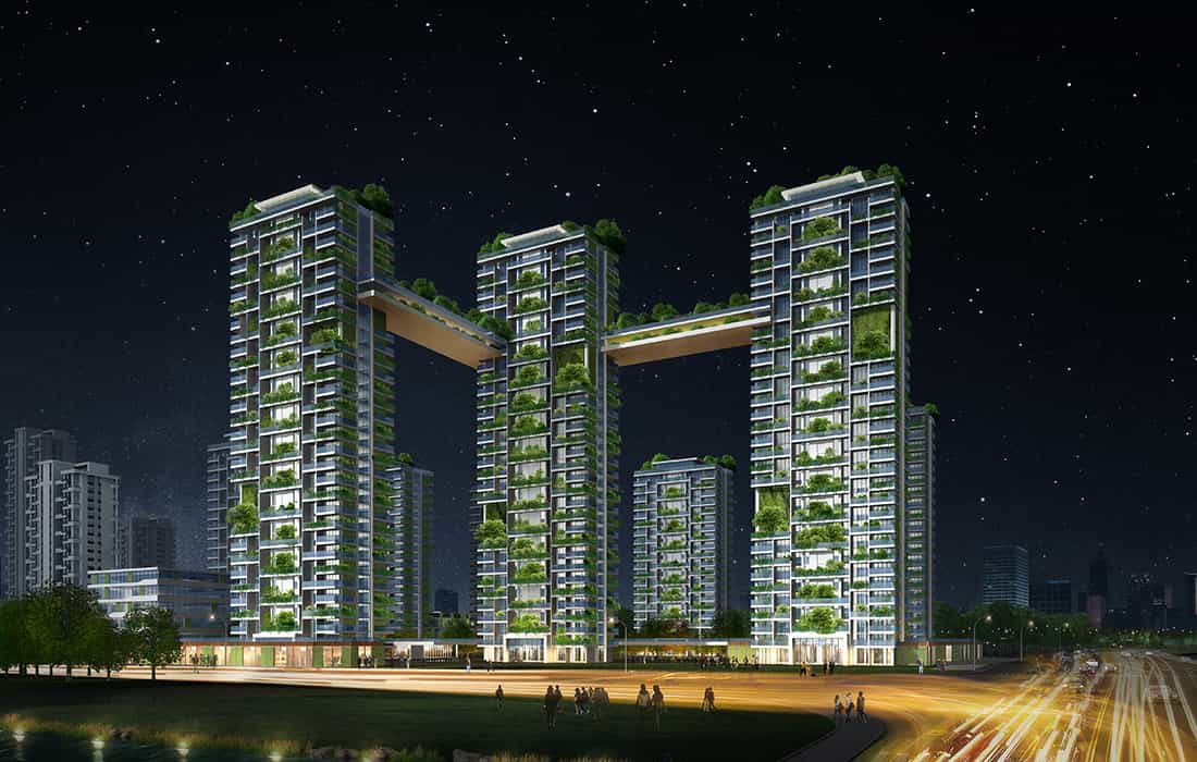 南白象街道霞坊村城中村改造安置房（南湖未來社區一期）工程