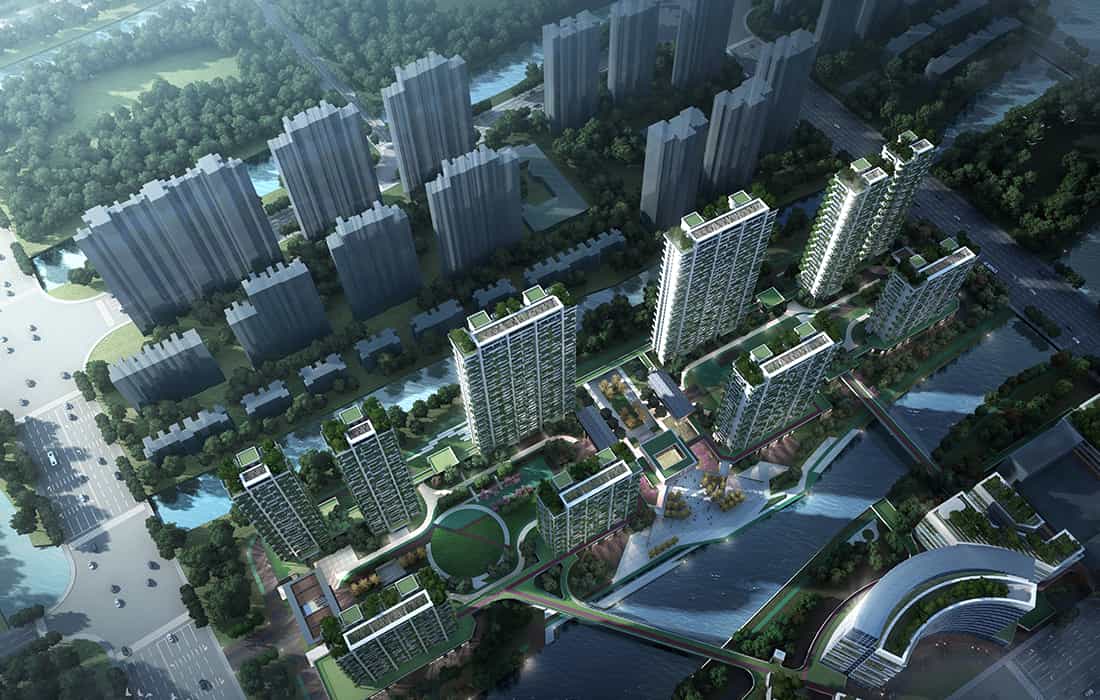 南白象街道霞坊村城中村改造安置房（南湖未來社區一期）工程