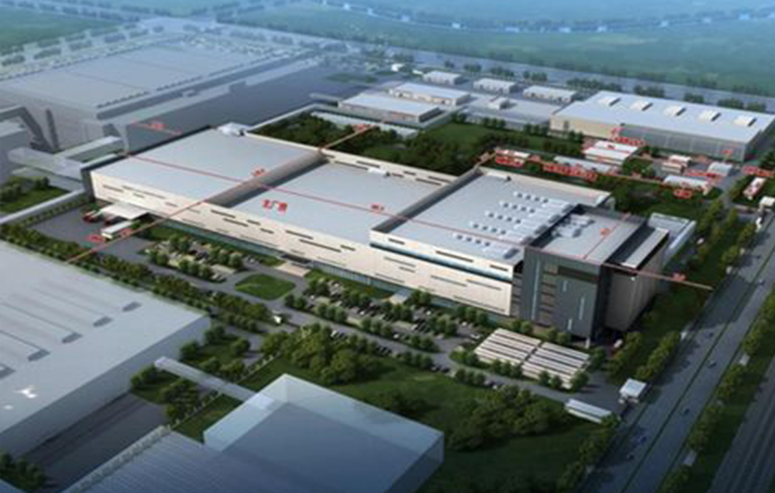 康寧10.5代玻璃基板生產線廠房工程