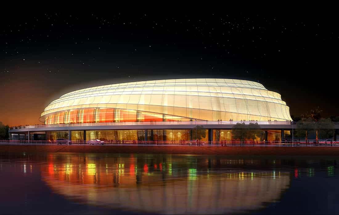 紹興縣體育中心建設工程