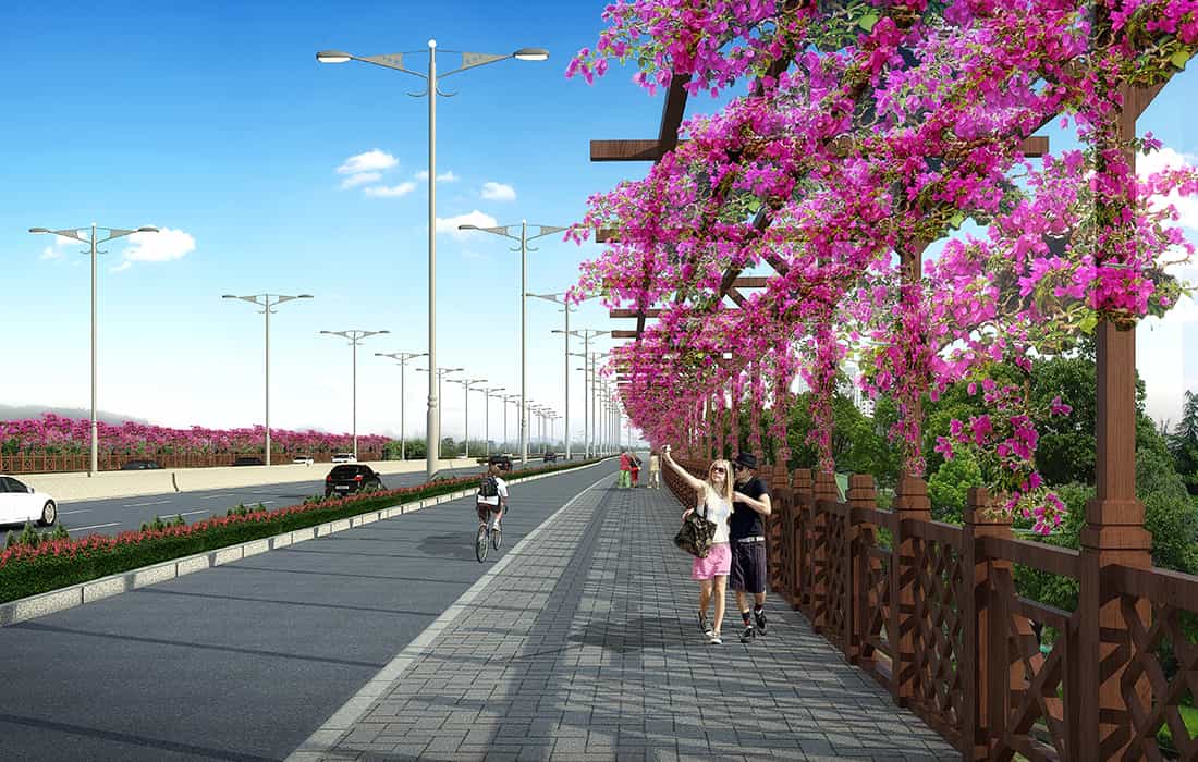 中國-馬來西亞欽州產(chǎn)業(yè)園區(qū)友誼大道中段及錦繡大道中段（啟動區(qū)-馬萊大道）工程