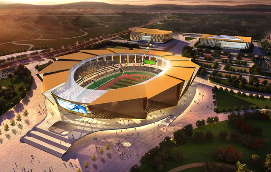 榆林體育中心、會展中心建設工程