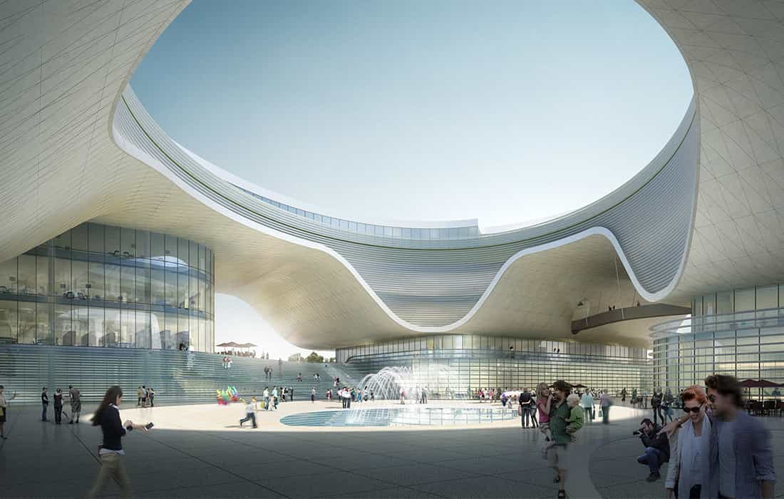 商丘市圖書館、方志館、展示館、市民中心（三館一中心）建設(shè)工程