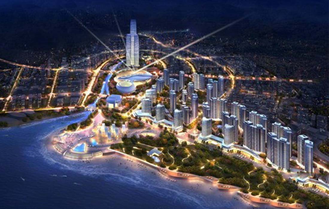 葫蘆島市龍灣中央商務核心區（龍眼島）體育中心、文化中心工程