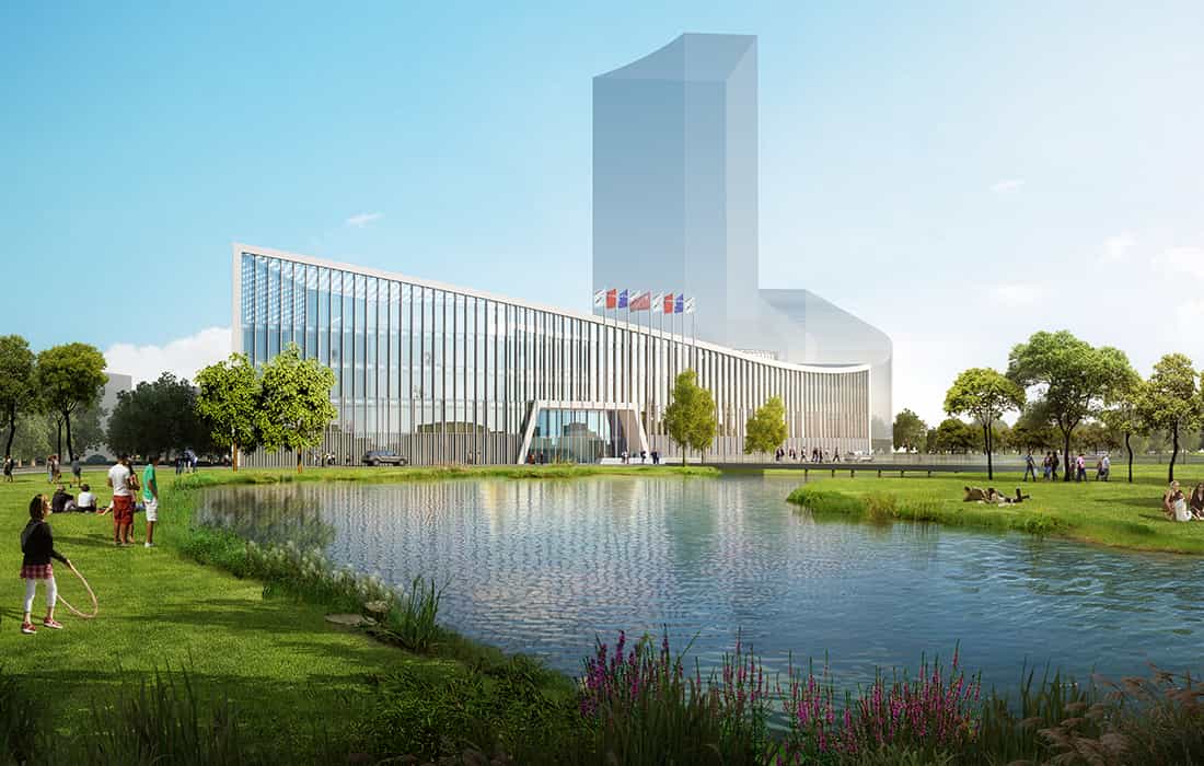 The roof project of the auditorium of Southern University of Science and Technology