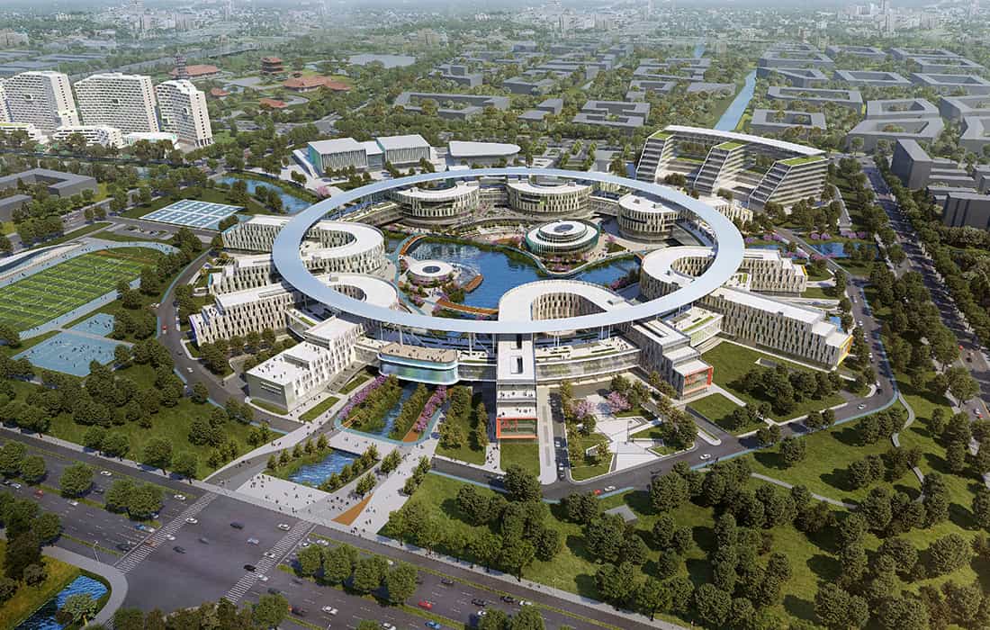 新建西交利物浦大學太倉校區教學區工程