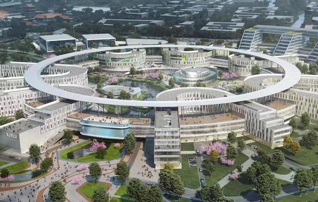 新建西交利物浦大學太倉校區教學區工程