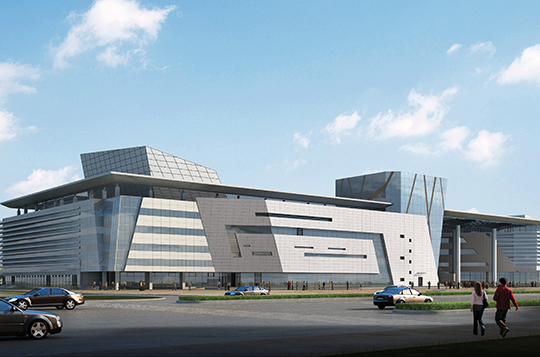 Hai 'an County Cultural and Art Center (Luban Award Project for 2016-2017)