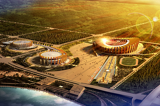 The Ordos Sports Center Project (Luban Award Project for 2014-2015)