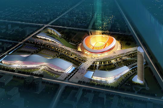 Shanxi Sports Center Project (Luban Award Project for 2012-2013)