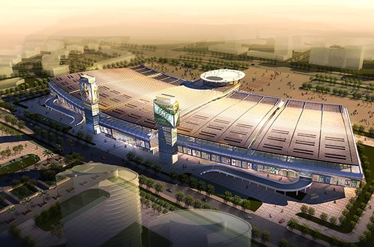 China Science and Technology Hardware City Convention and Exhibition Center Project (Luban Award Project 2012-2013)