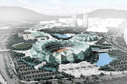 Shenzhen Universiade Center Project (Luban Award Project for 2012-2013)