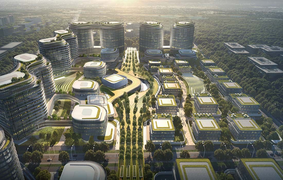 杭州菜鳥(niǎo)供應(yīng)鏈總部園區(qū)