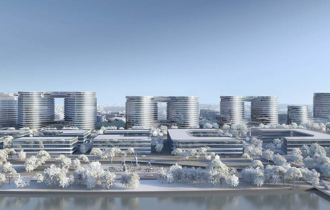 杭州菜鳥(niǎo)供應(yīng)鏈總部園區(qū)