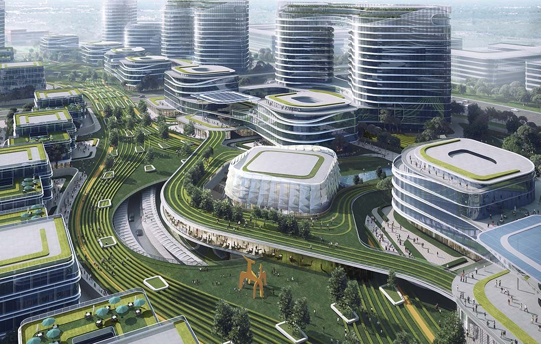 杭州菜鳥(niǎo)供應(yīng)鏈總部園區(qū)