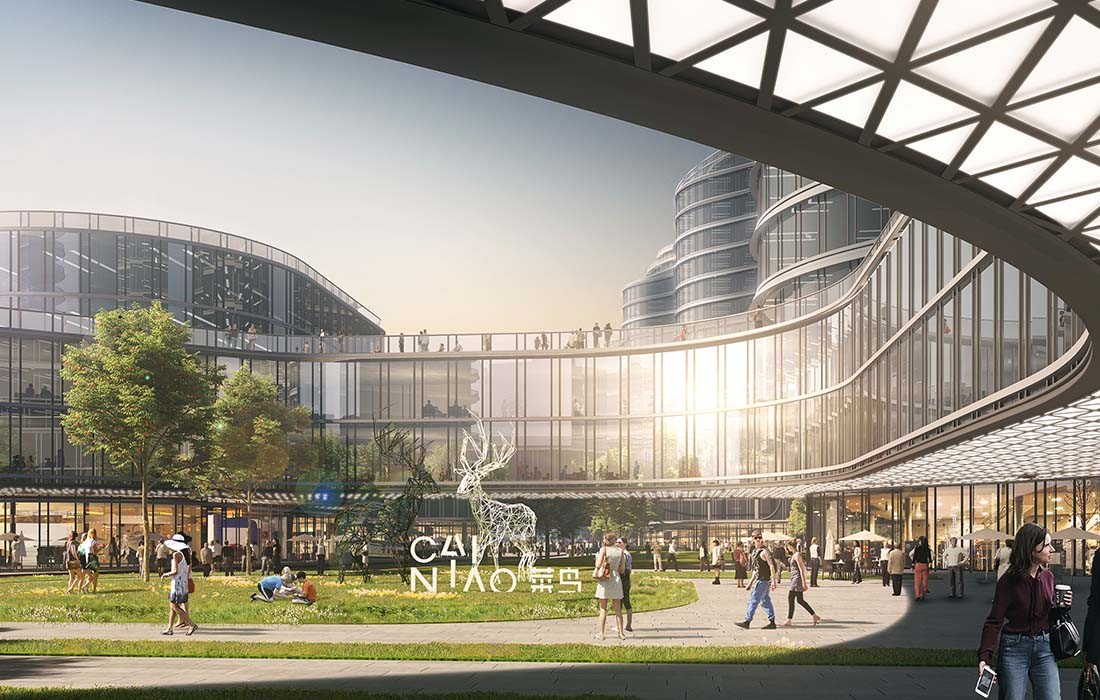 杭州菜鳥(niǎo)供應(yīng)鏈總部園區(qū)