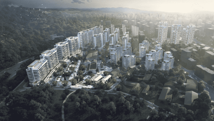 臺州臨海六角井未來社區項目4#地塊紅色工地隆重揭牌