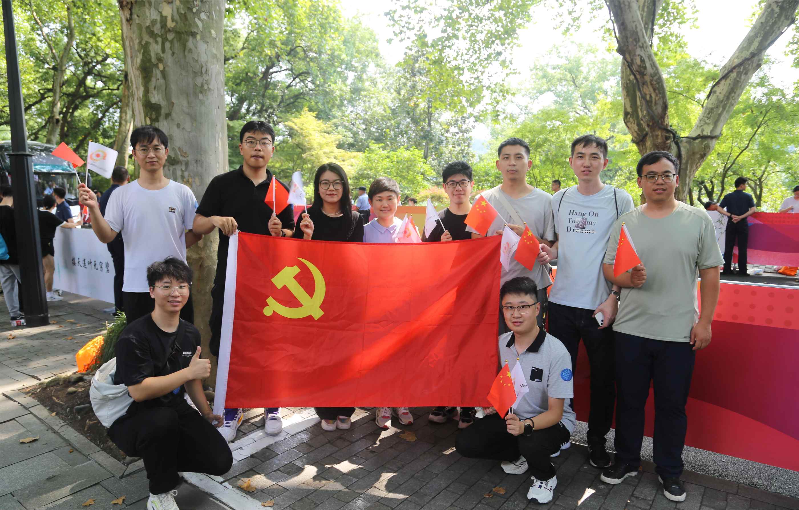 黨建引領，薪火相傳，江南黨委為亞運護航加油