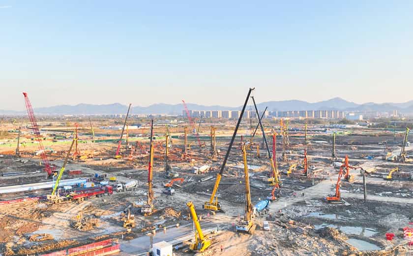 熱辣滾燙！國際體育中心全面動工！