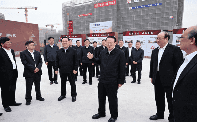 浙江省省委書記易煉紅調研寧波東方理工大學（暫名）