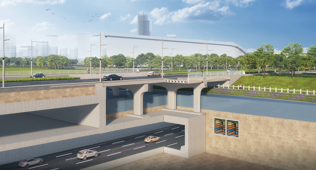 高鐵蘇州北站動車所上蓋軌道車站預留工程