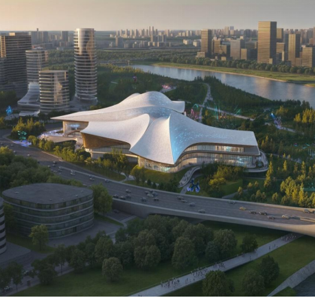 水韻“青春之城”EOD項(xiàng)目—曹娥江文化藝術(shù)中心